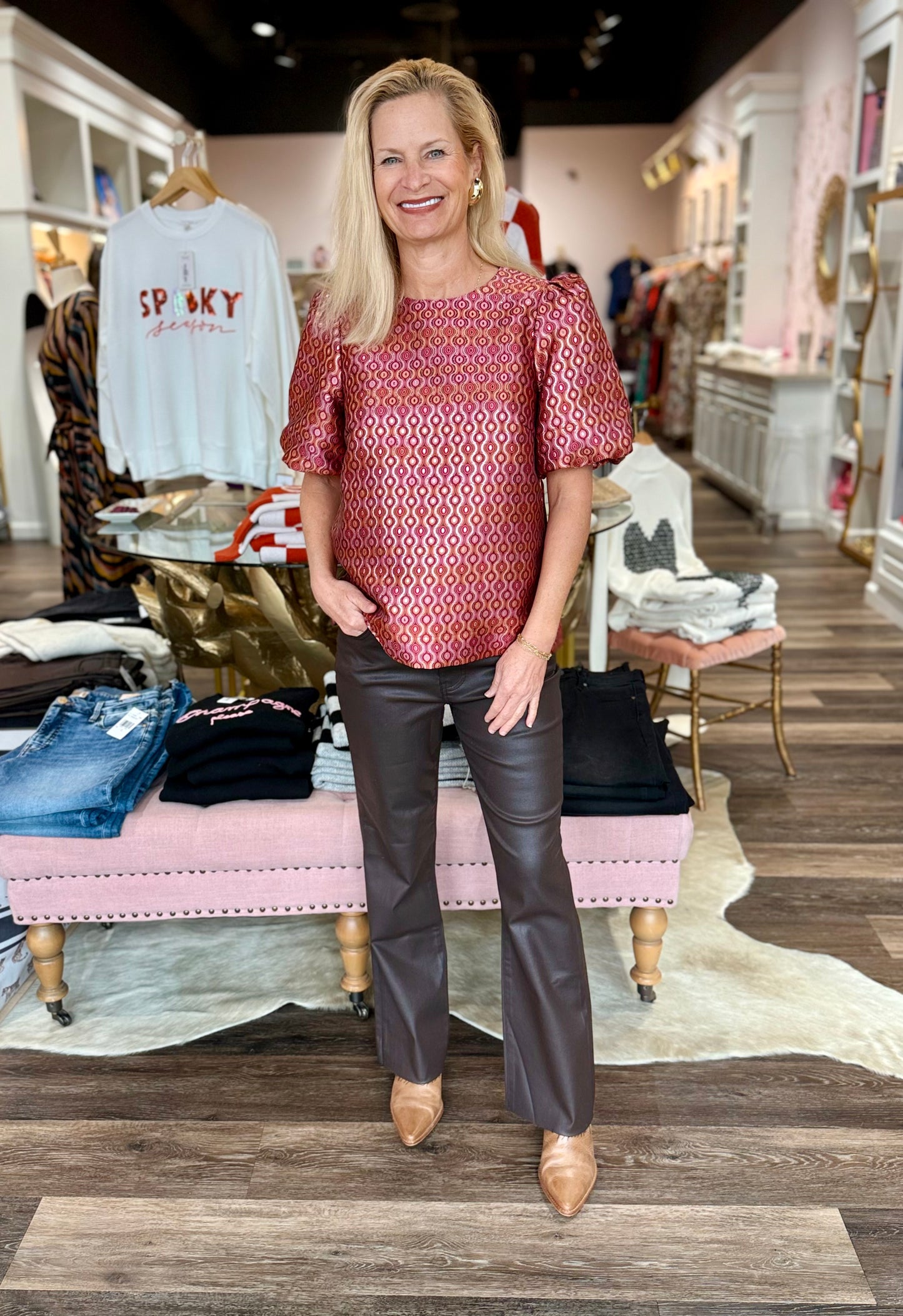 Jade Top Groovy Grid