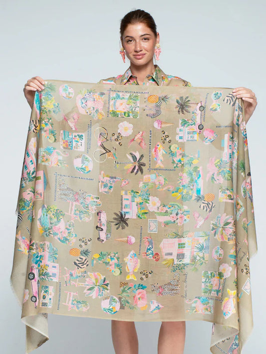 Vilagallo California Foulard Scarf