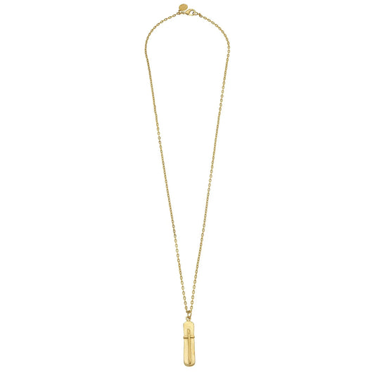 Susan Shaw Bar Cross Necklace