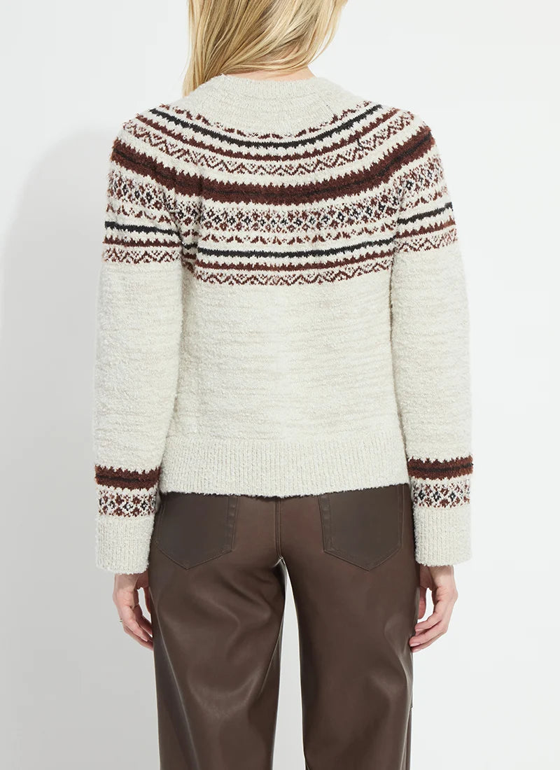 Lysse Harriet Fair Isle Jacquard Sweater