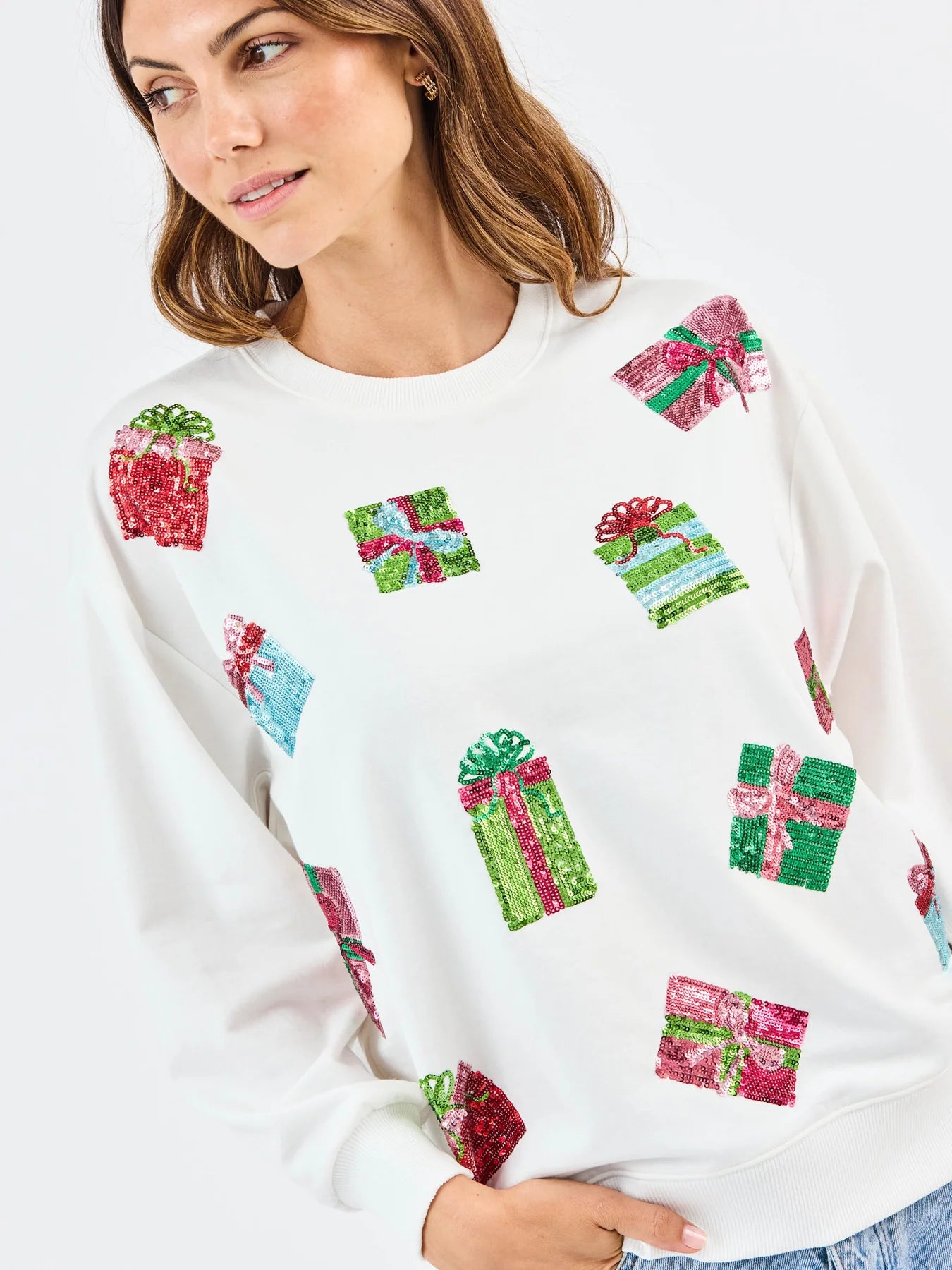Mary Square Sarah Sweatshirt Presents