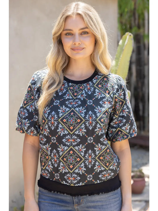 The Flora Tile Top