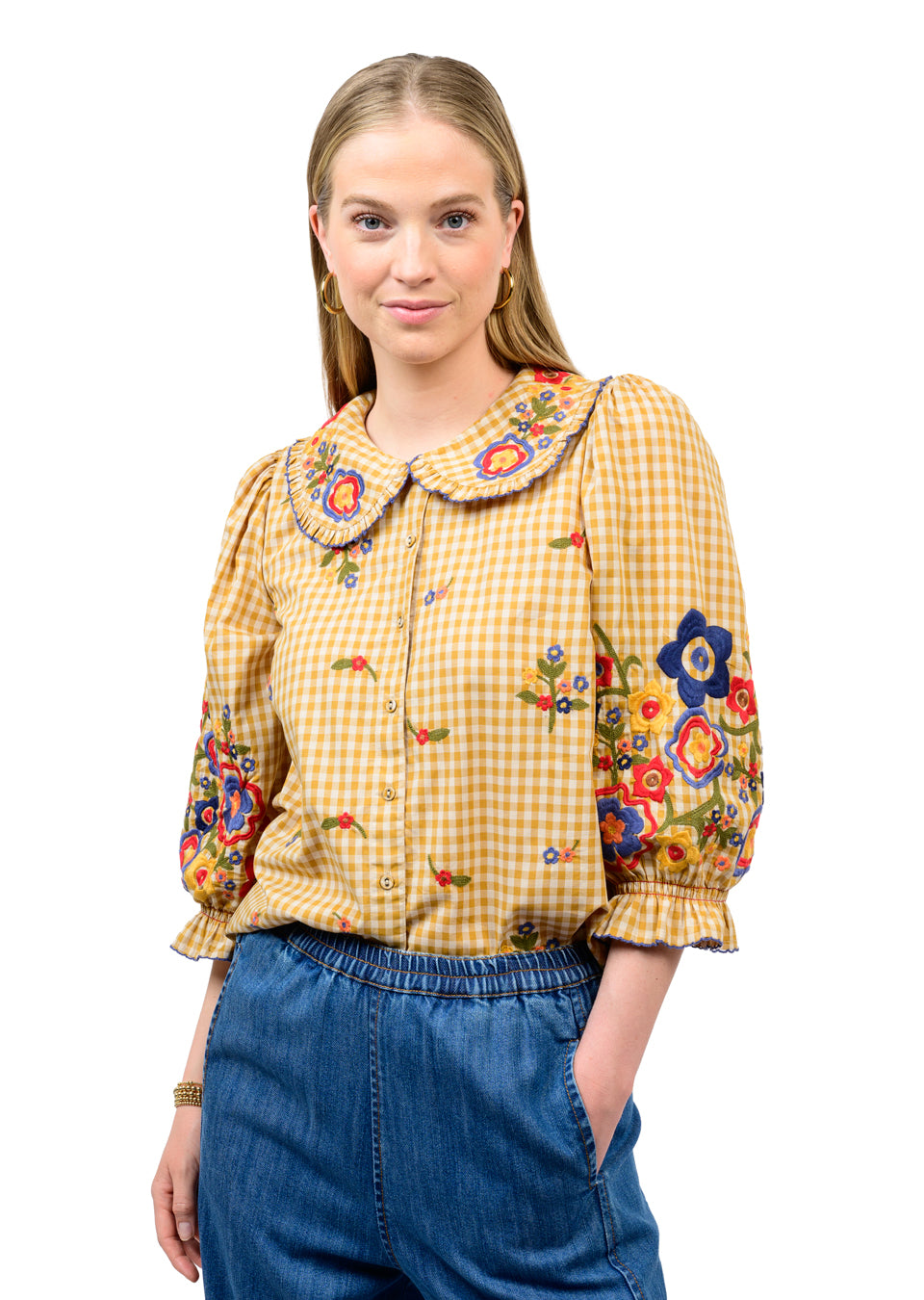 Ivy Jane Check Garden Top