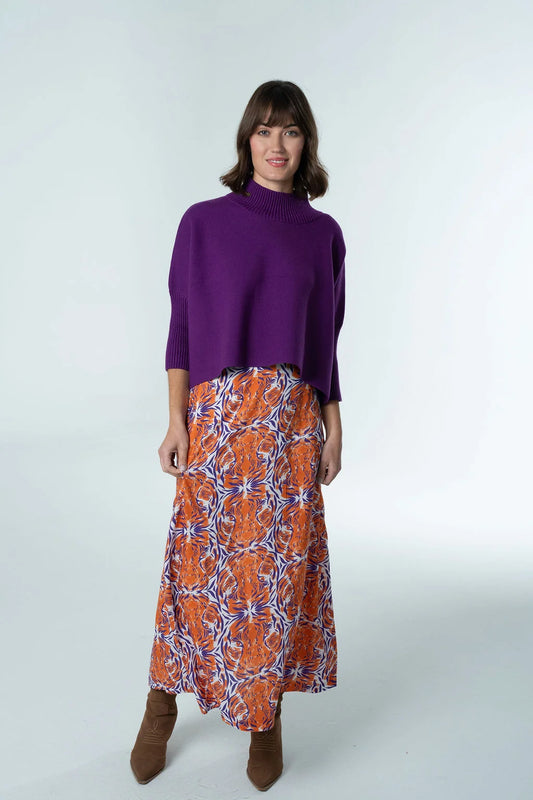Briton Court Tiger Gameday Maxi Skirt