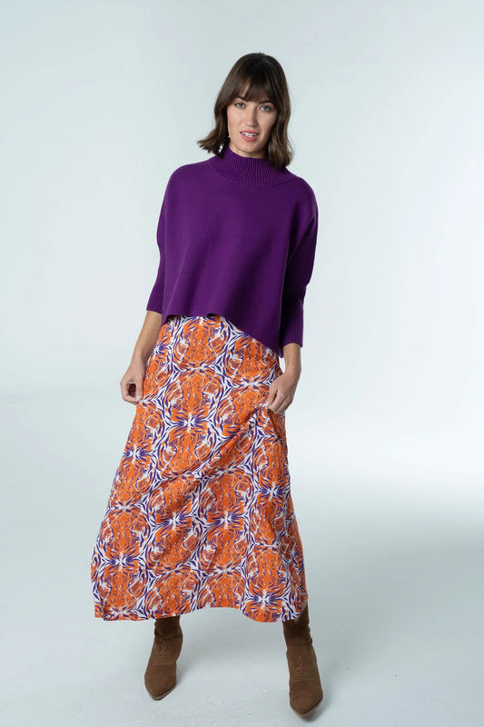 Briton Court Tiger Gameday Maxi Skirt