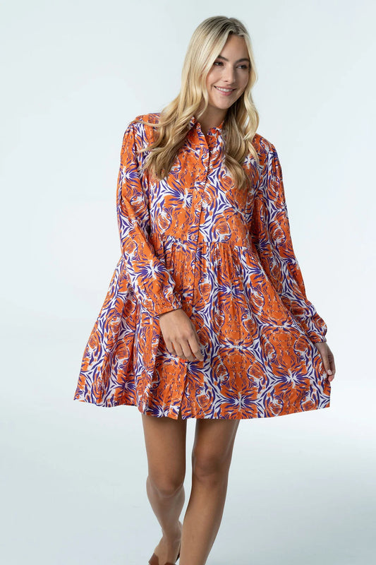 Briton Court Frenchi Dress Tiger Gameday Mini