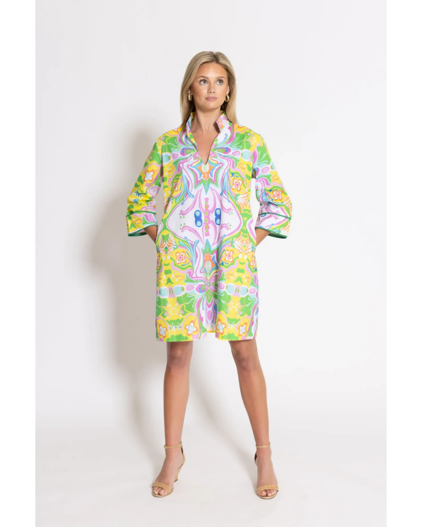 House of MBR Bardot Bouvier Short Dress