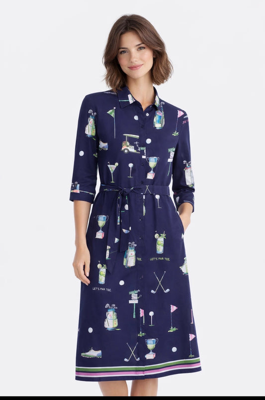 Vilagallo Golf Shirt Dress