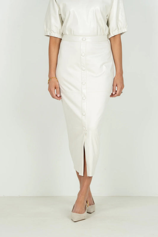 Emily McCarthy Pencil Skirt Carrara