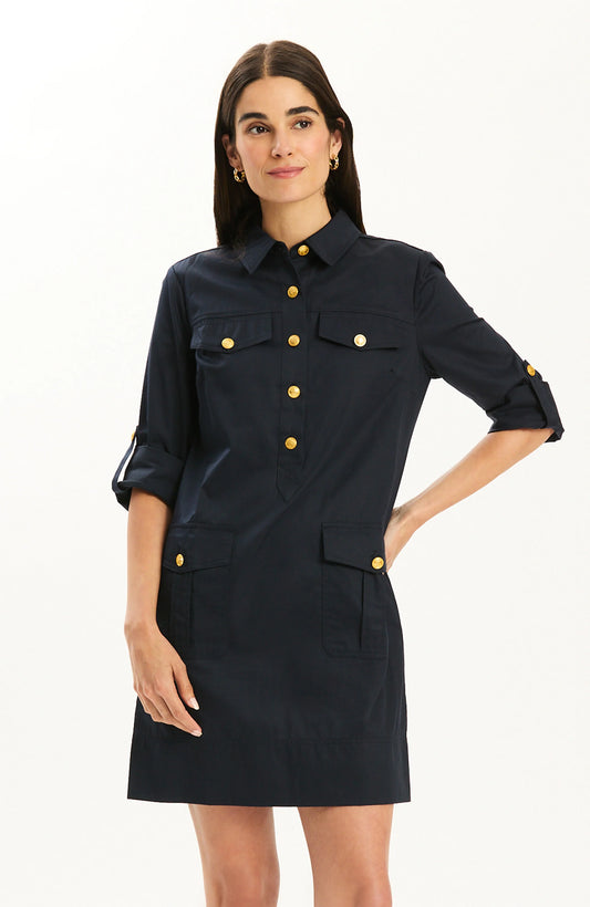 Tyler Böe Rory Shirtdress Midnight Navy