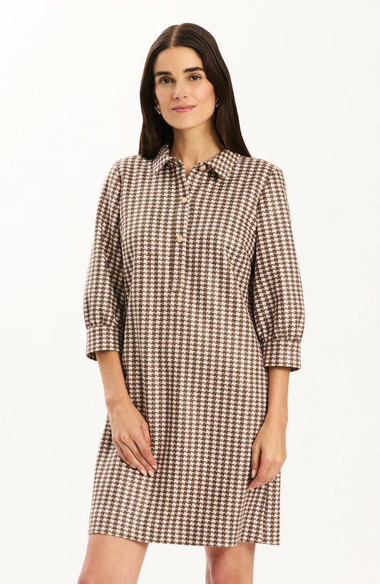 Tyler Böe Kat Knit Plaid Houndstooth Demitasse