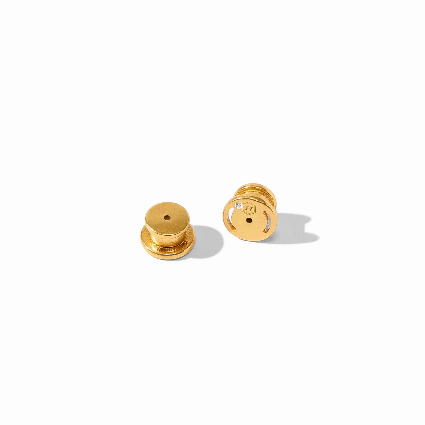 Julie Vos Colette Circle Stud Champagne
