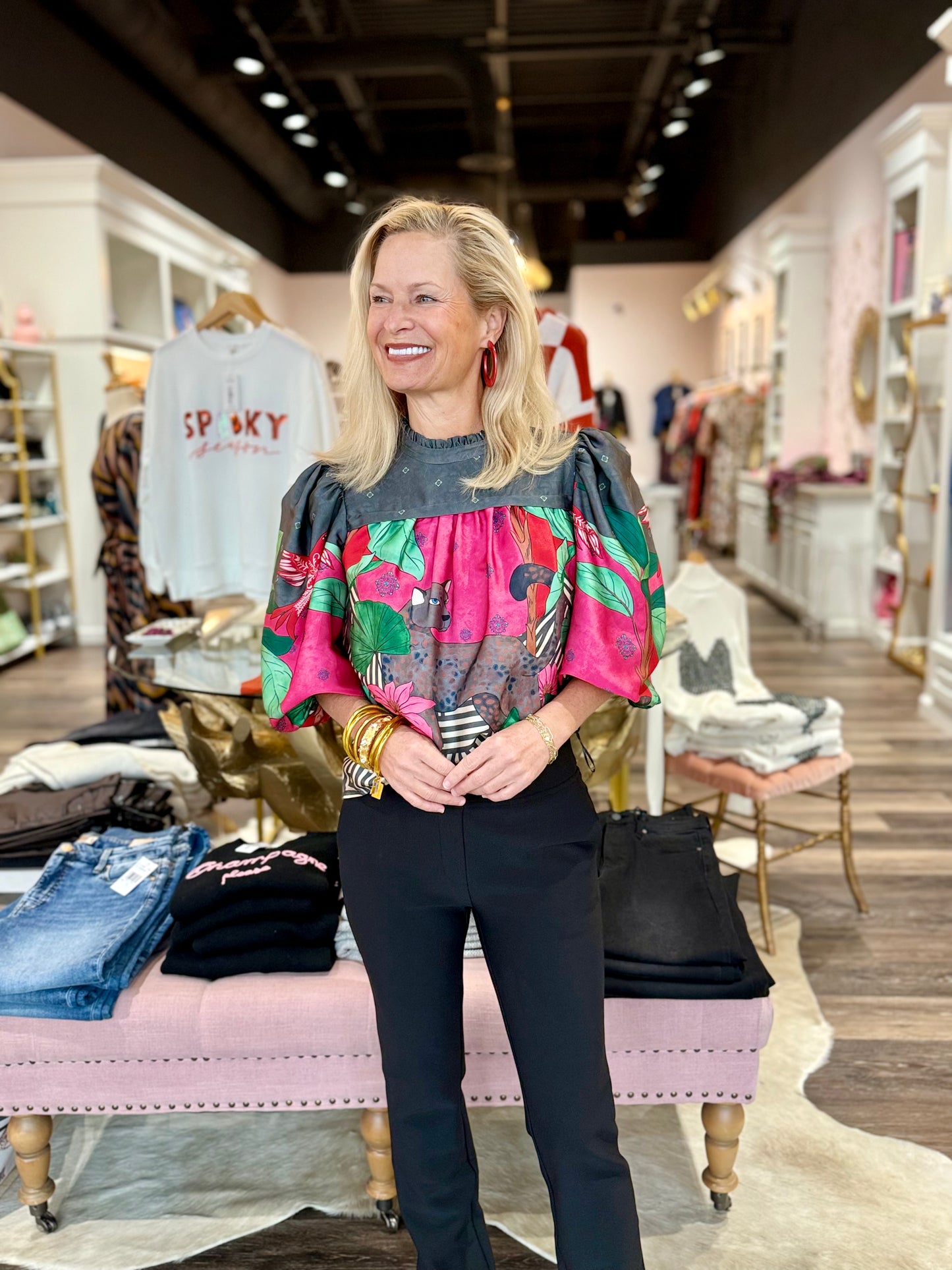 Alden Adair Mel Top Colony Stripe