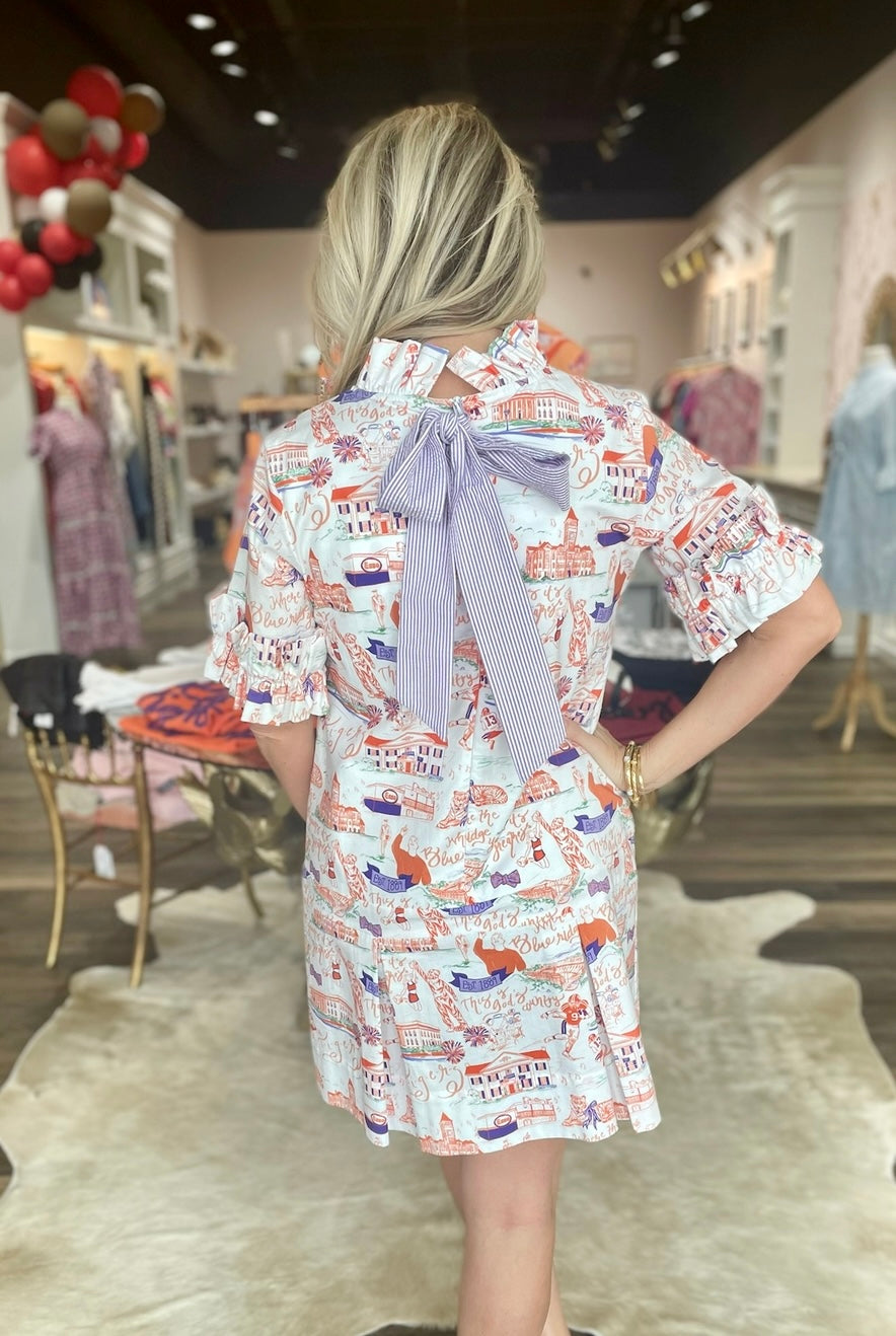 GAMEDAY Clemson Wren Dress