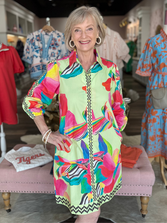 Maude Vivante Ava Dress Lemon Pops