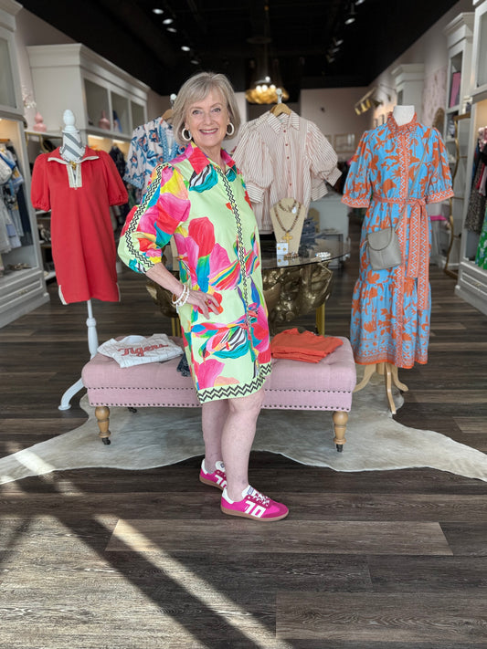 Maude Vivante Ava Dress Lemon Pops