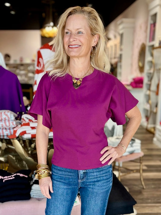 Necessitees Tee Wine