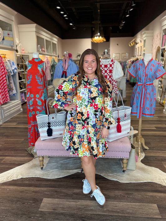 Uncle Frank's Wildflower Shirt Dress