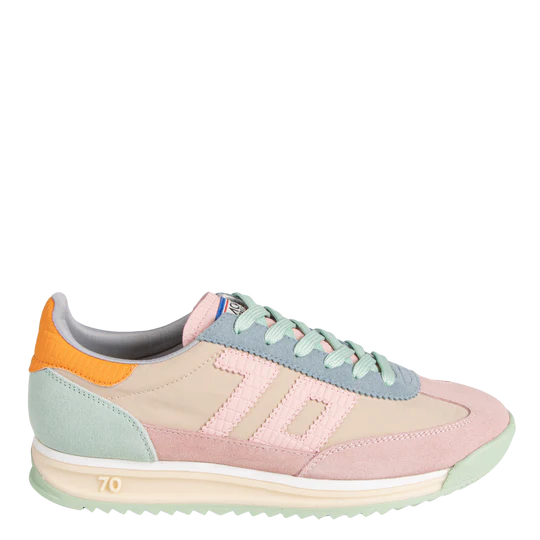 Back 70 Barkley Jogger in Multi Pink Green Sneaker