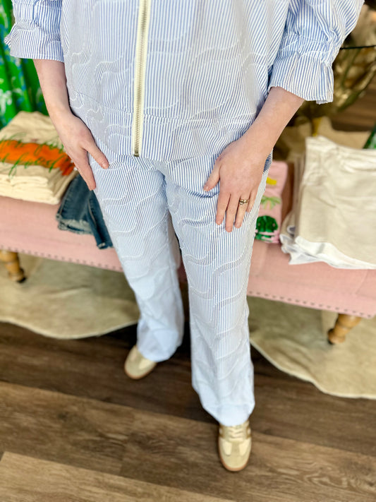 Boho Chic Swirl Denim Pant