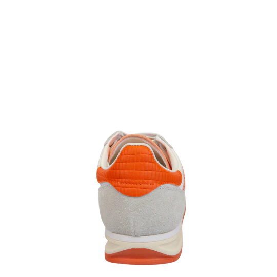 Back 70 Barkley Jogger in White Orange Sneakers