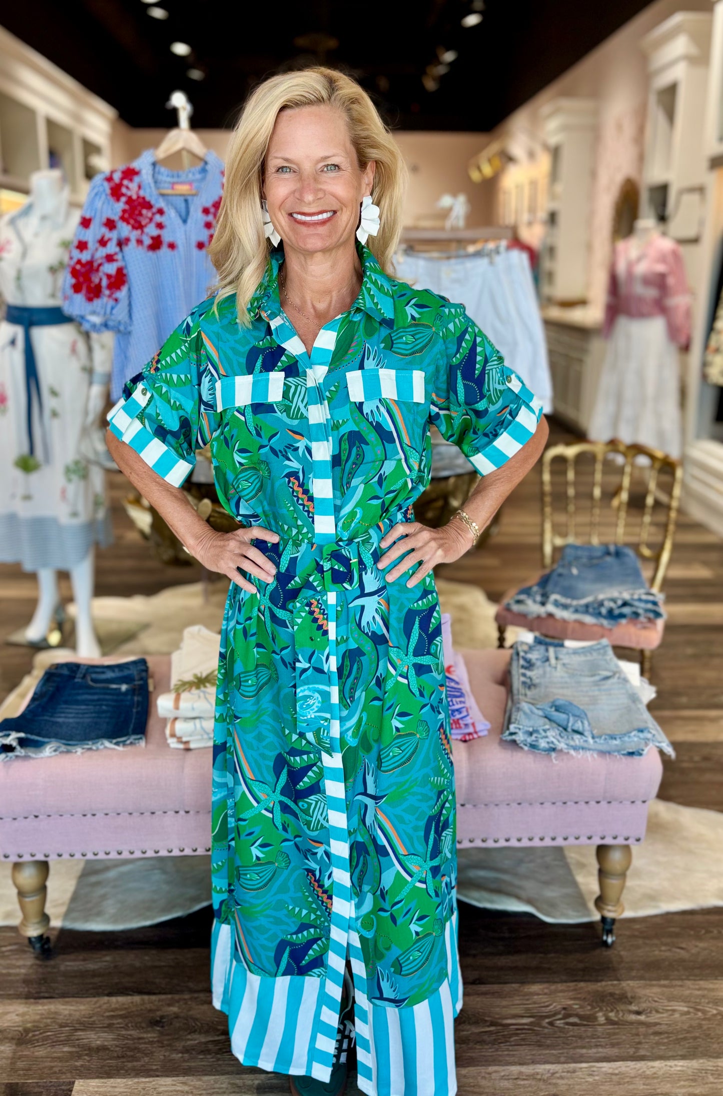 Briton Court Elena Midi Dress