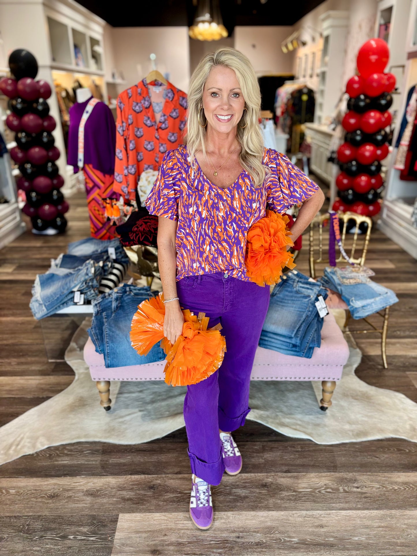 Tiger Tail Purple Top