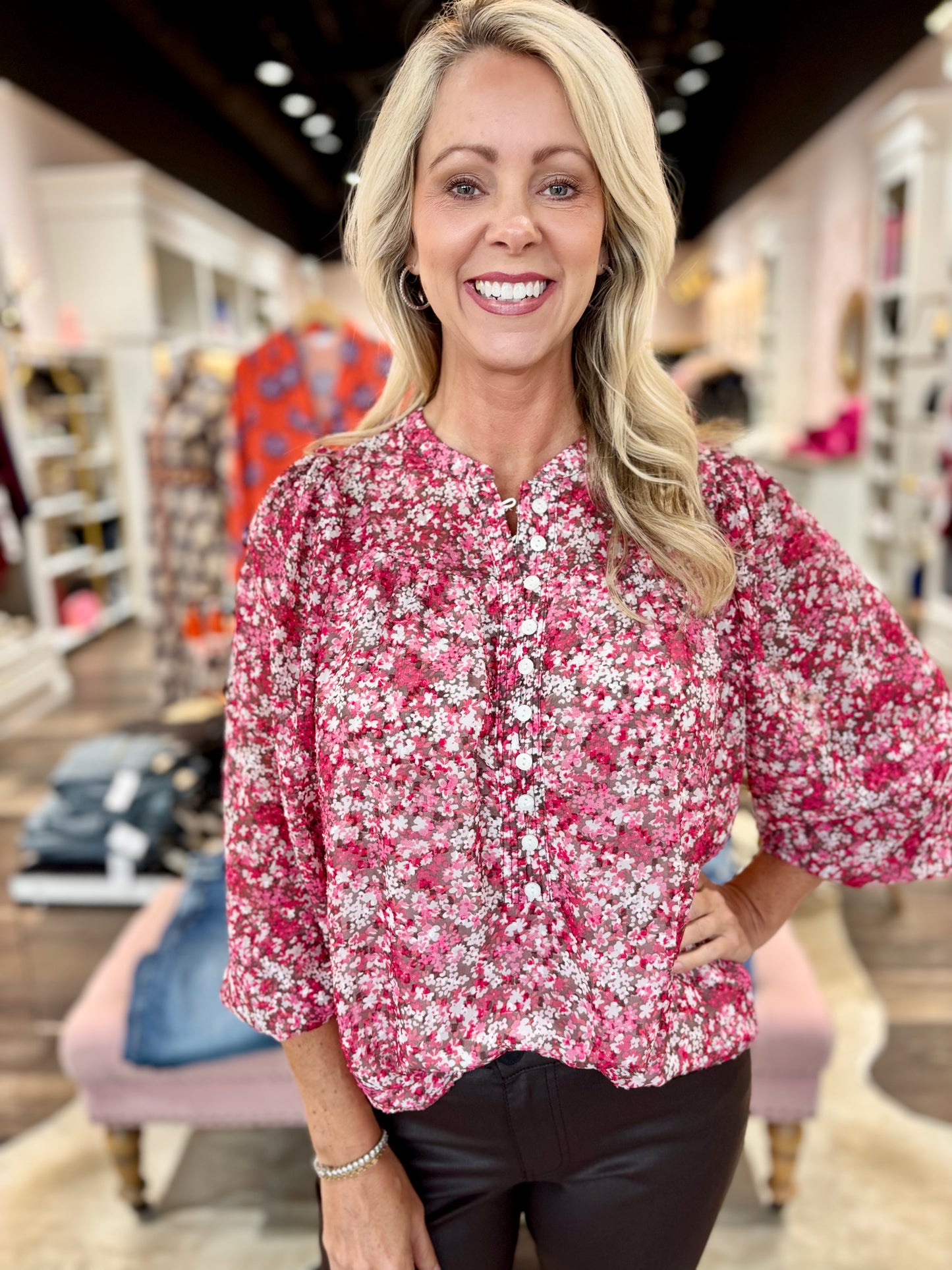 Brianna Top | Daydreaming Pink
