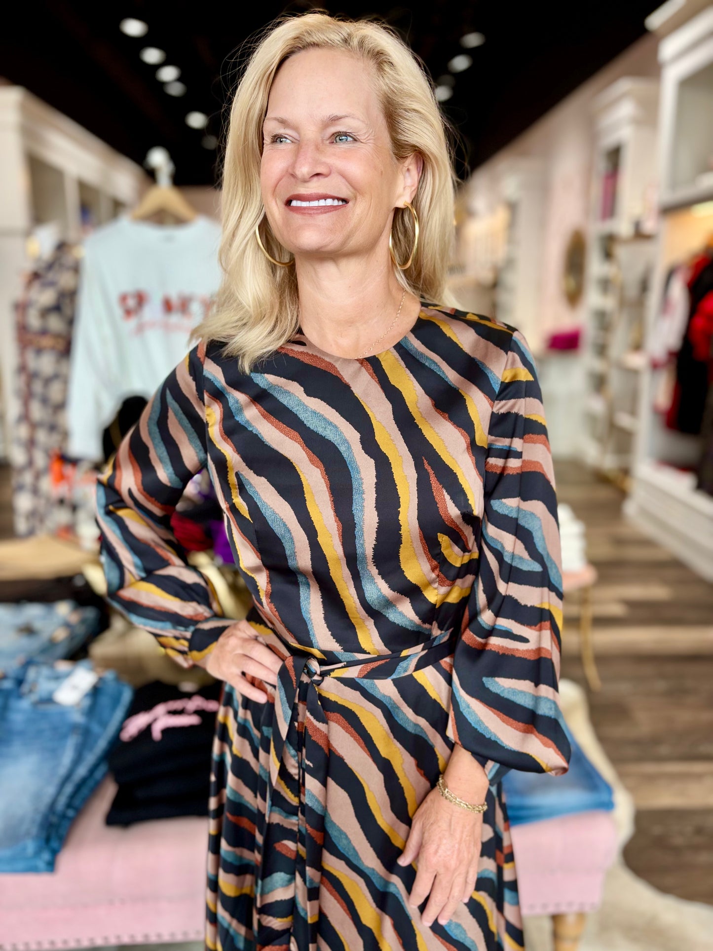 Zephir Long Dress Multi