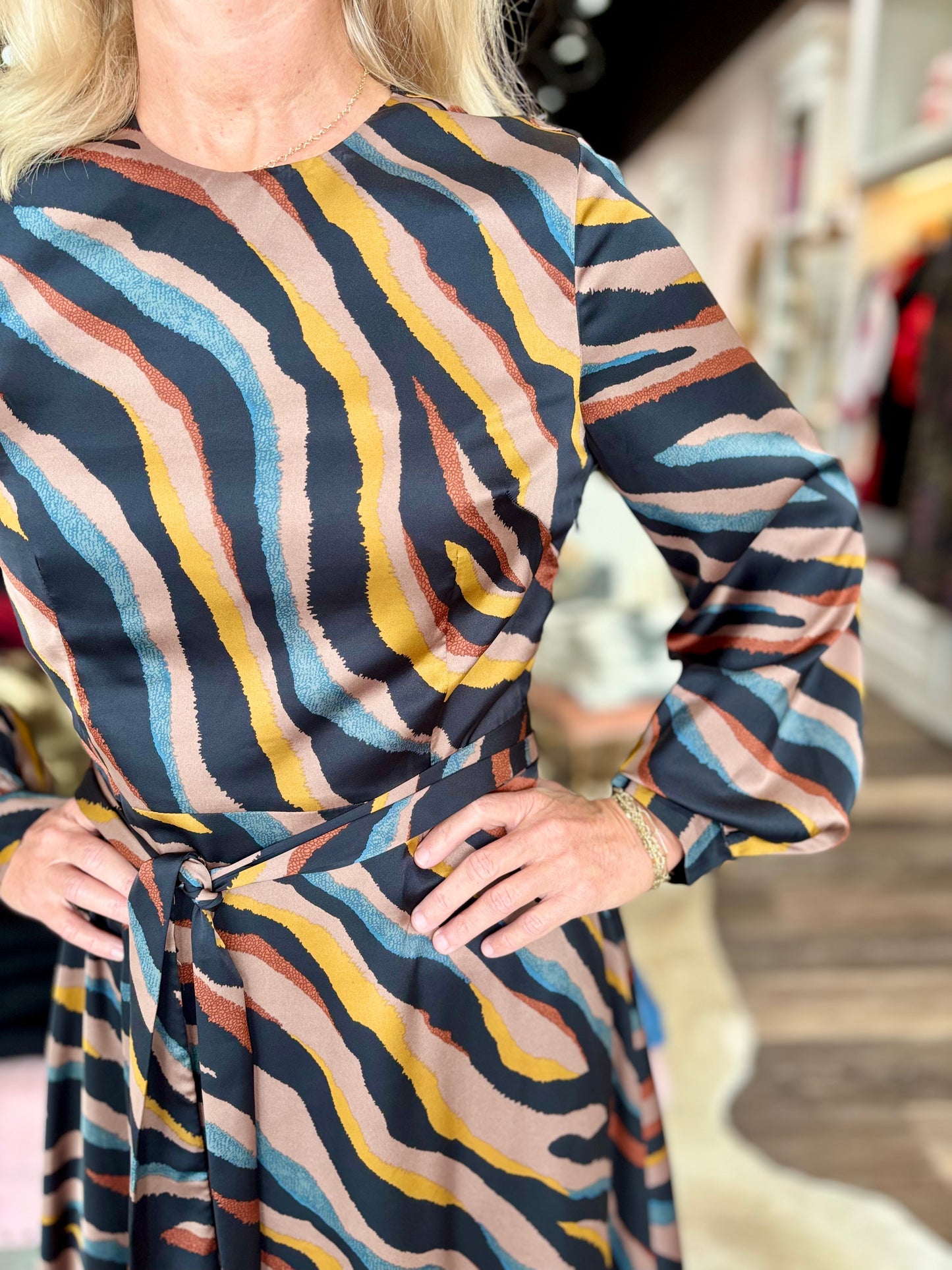 Zephir Long Dress Multi