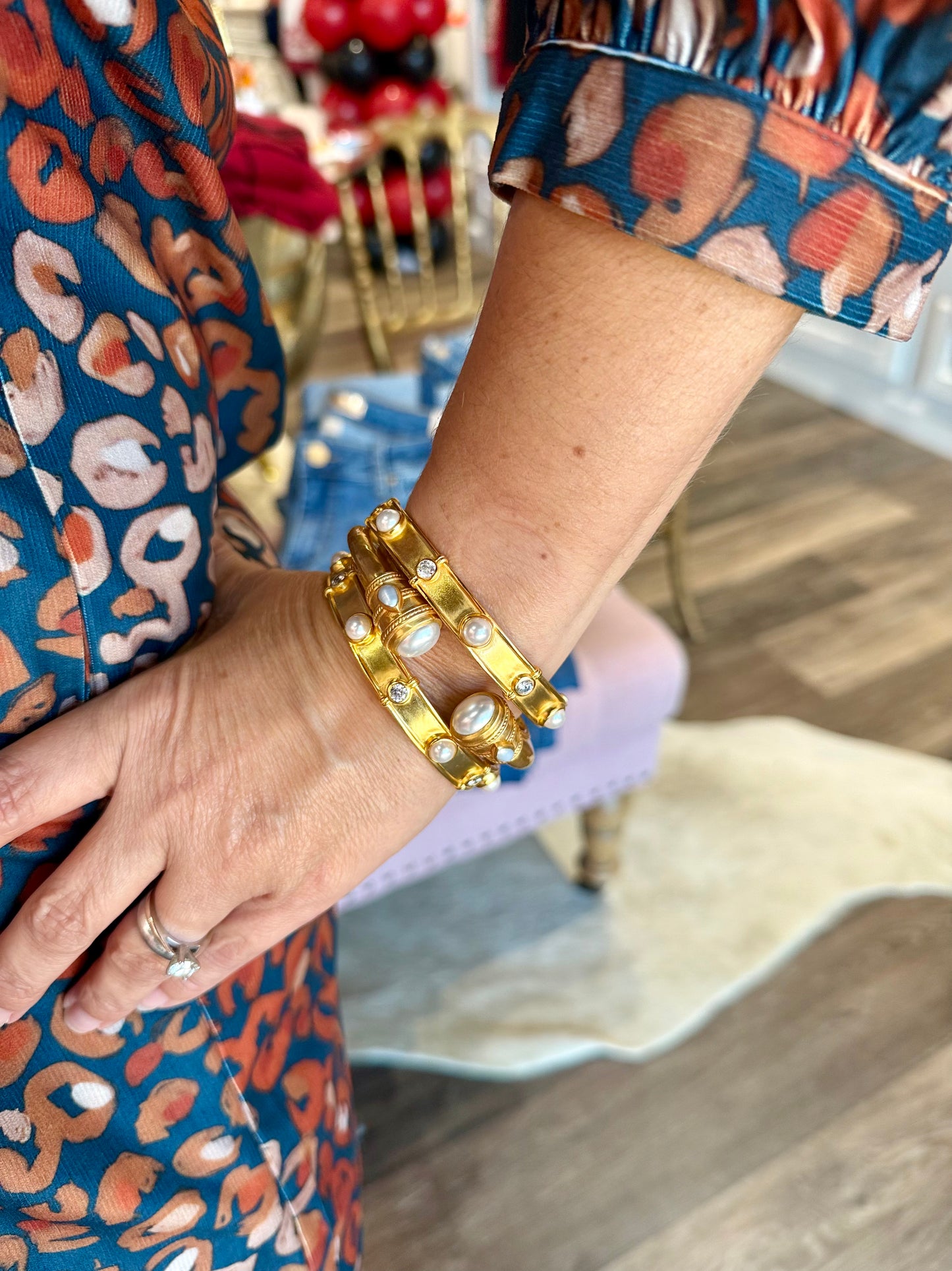 Joy Joy V Neck Corduroy Front Yoke Dress Fall Leopard