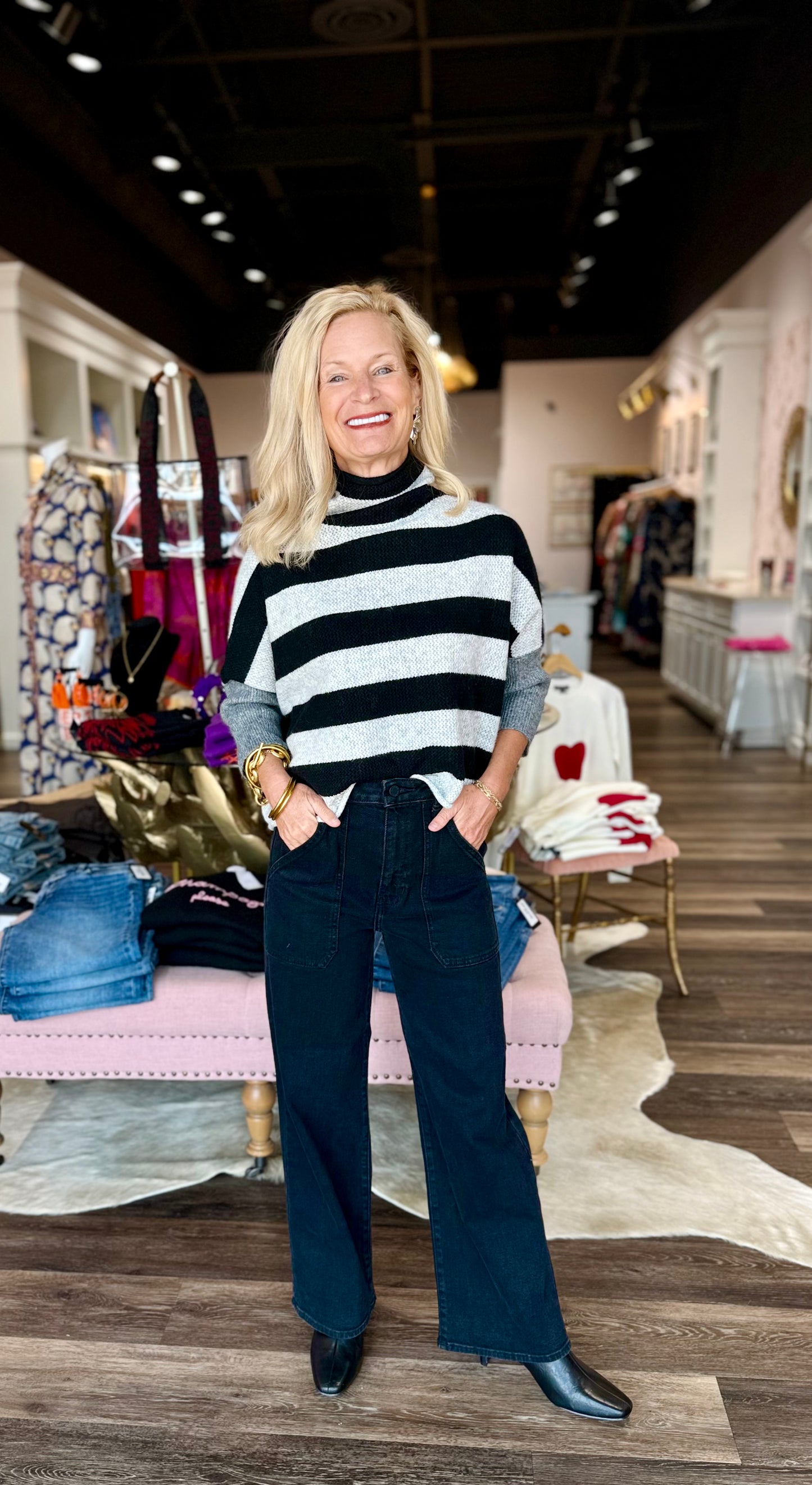 Kerisma London Stripe Sweater Heather Multi