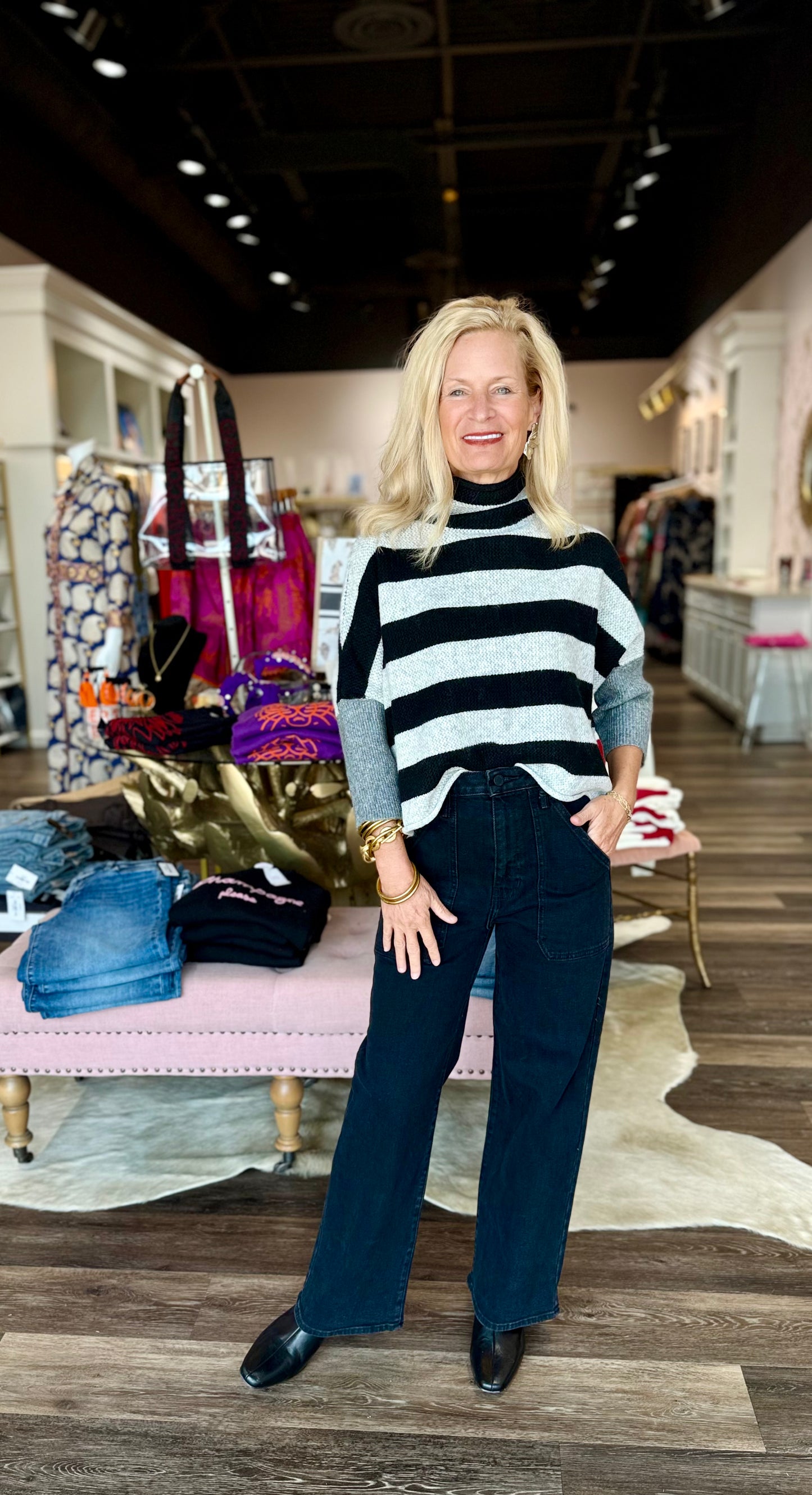 Kerisma London Stripe Sweater Heather Multi