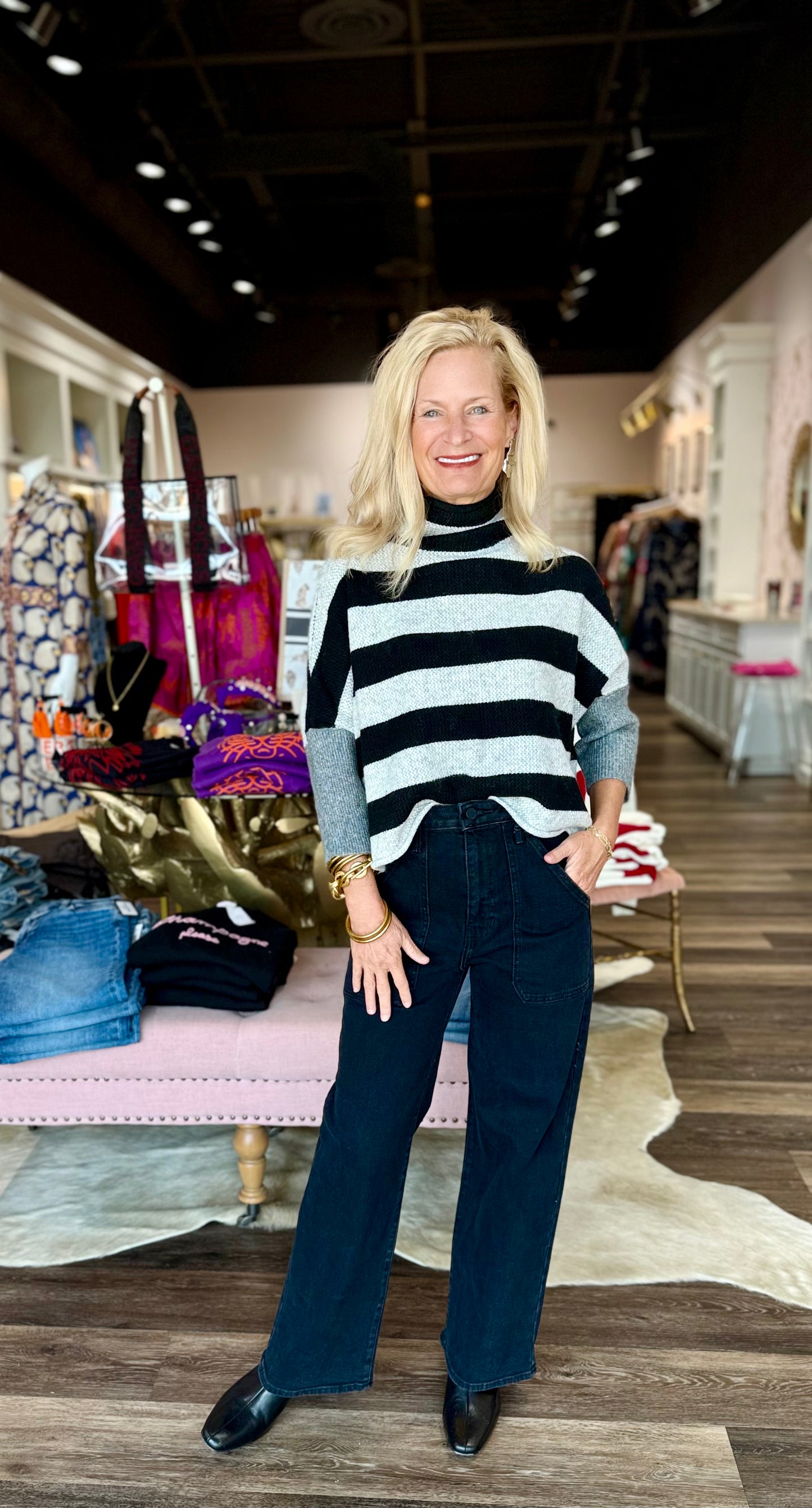 Kerisma London Stripe Sweater Heather Multi