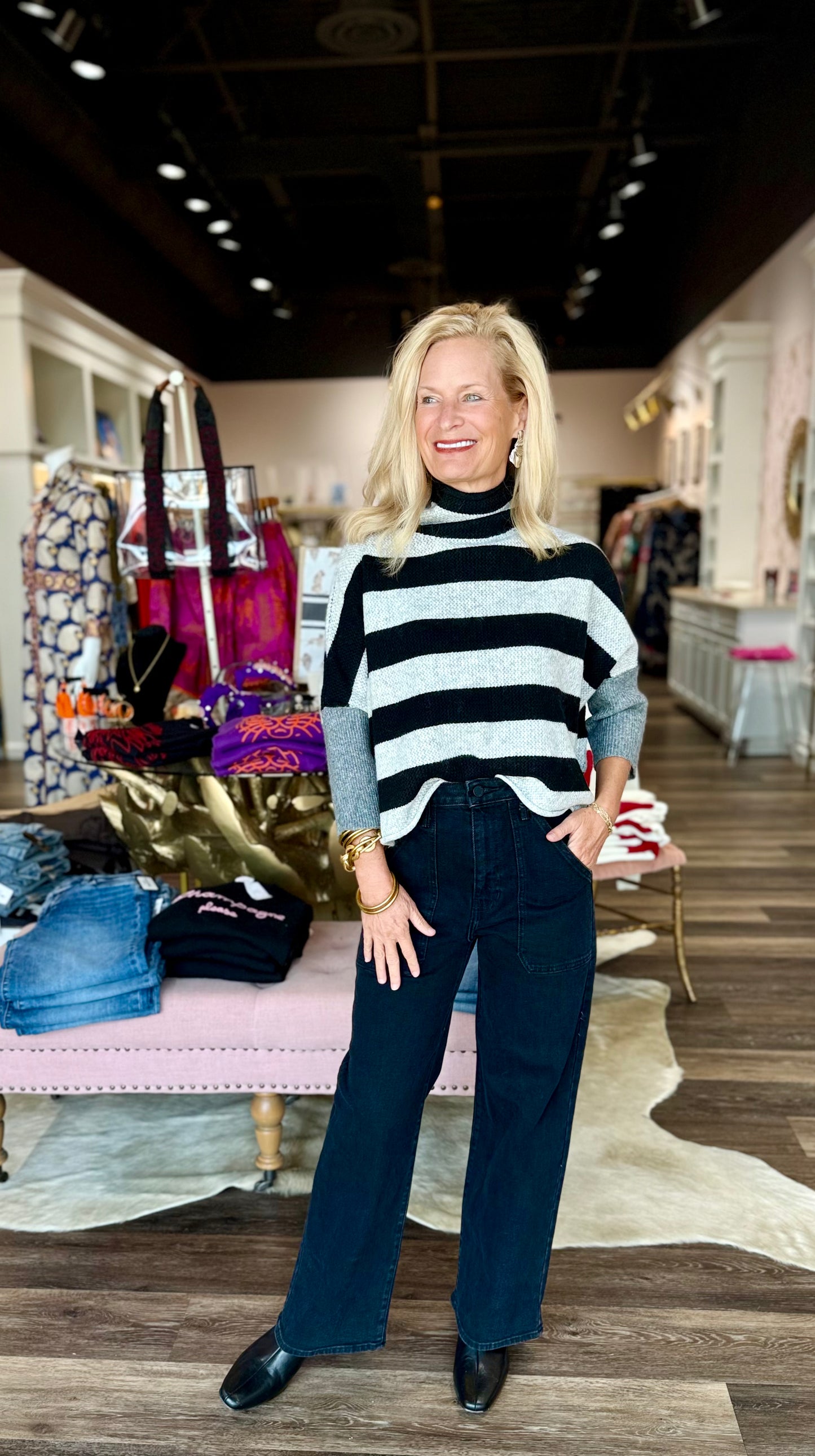 Kerisma London Stripe Sweater Heather Multi
