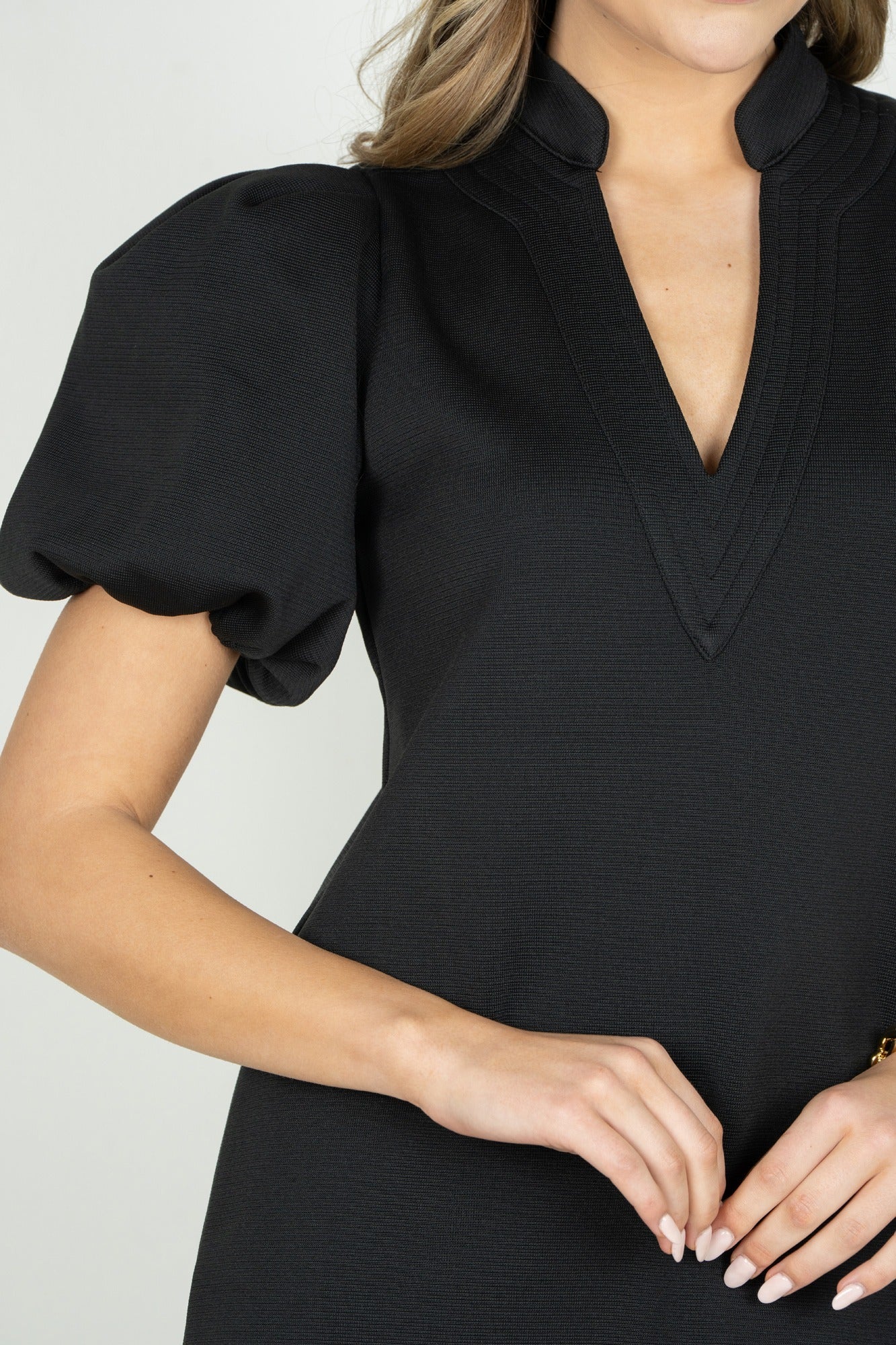 Emily McCarthy Hampton Mini Dress Black