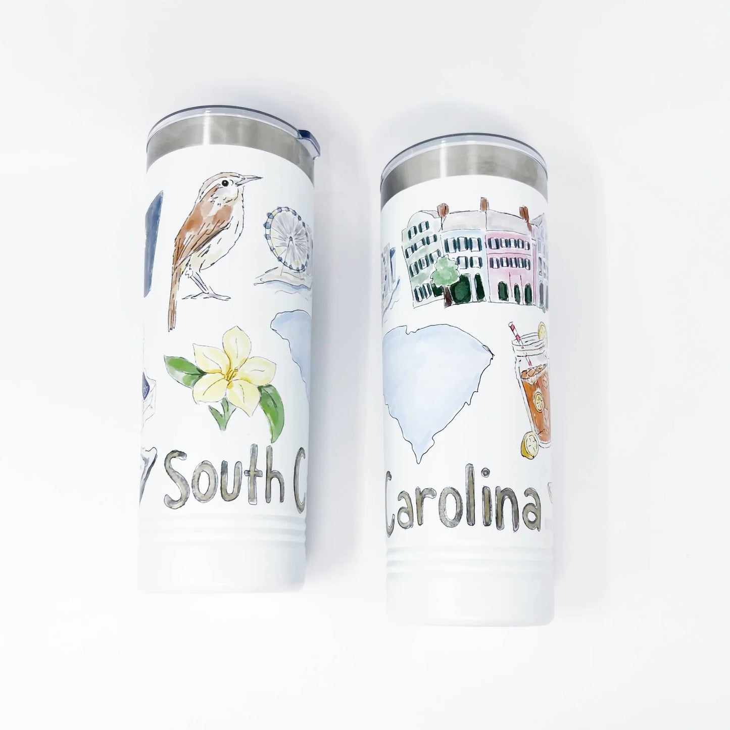South Carolina Icons Tumbler 22oz