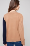Charlie B Charlie B Colorblock V-Neck Sweater