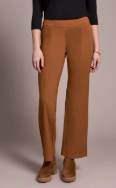 Tribal Pull On Pant with Pin Tucks in Walnut