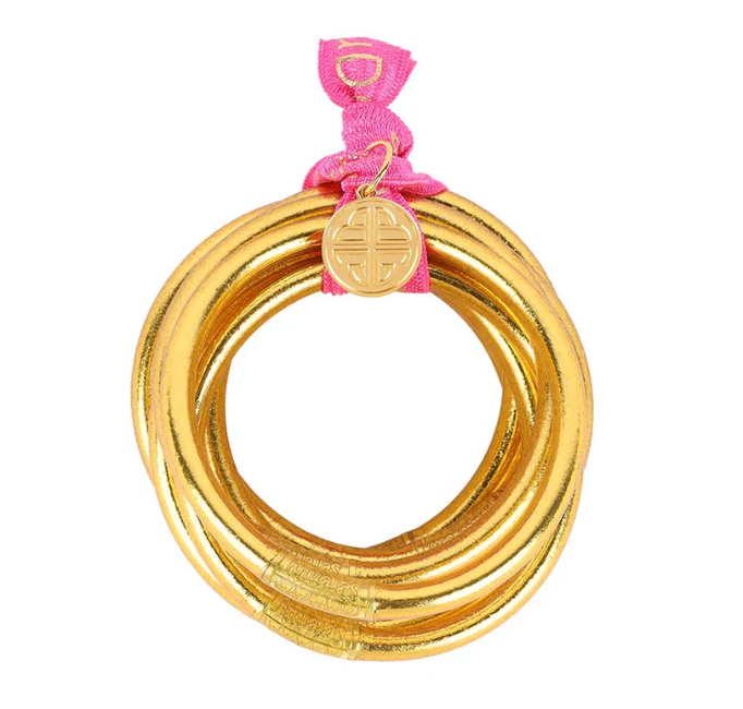 Budhagirl All Weather Bangles Gold