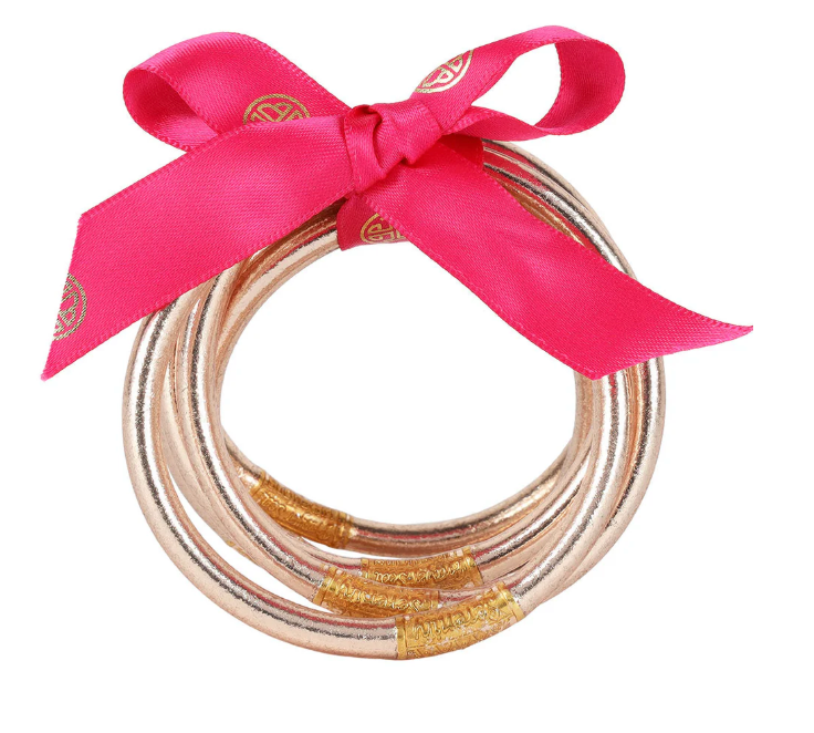 Budhagirl All Weather Bangles Champagne
