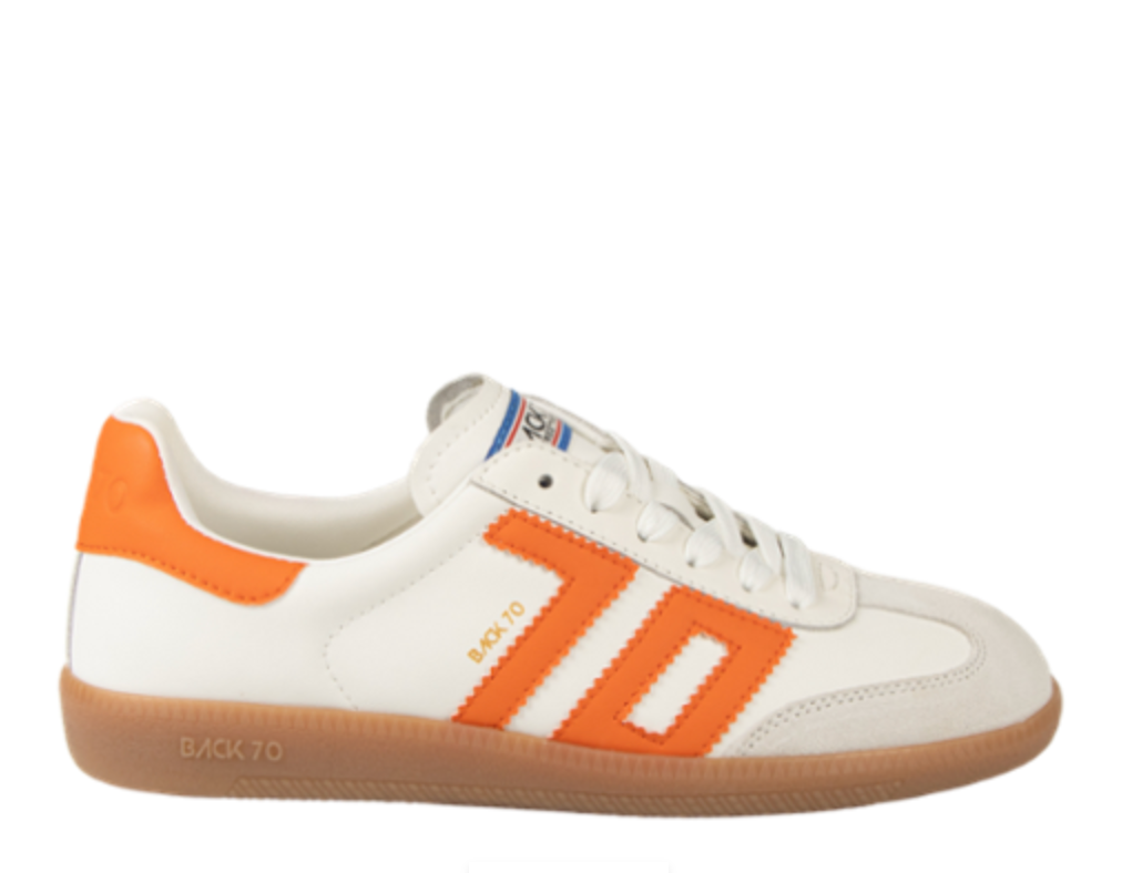Back 70 Cloud Sneakers White/Orange