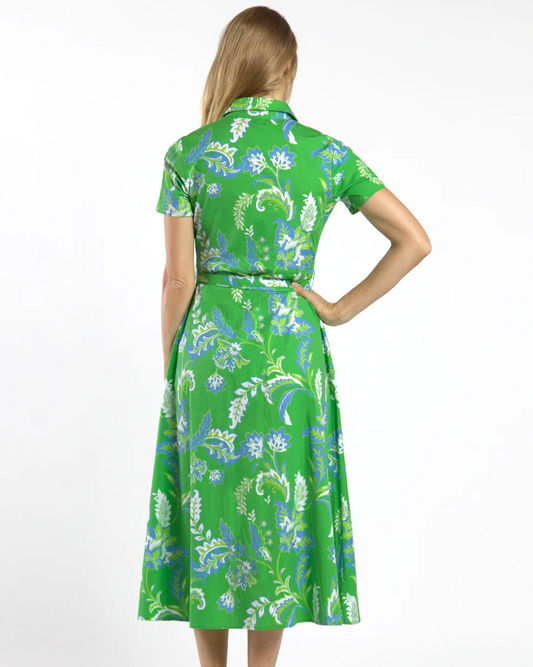 Jude Connally Glenda Stretch Poplin Feathered Floral