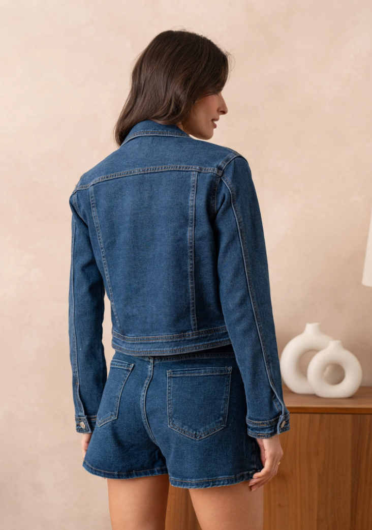 Denim Jacket Dark Blue