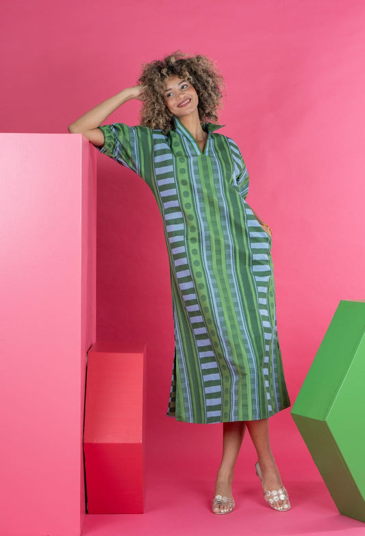 Emily McCarthy Poppy Maxi Dress Forest Jubilee