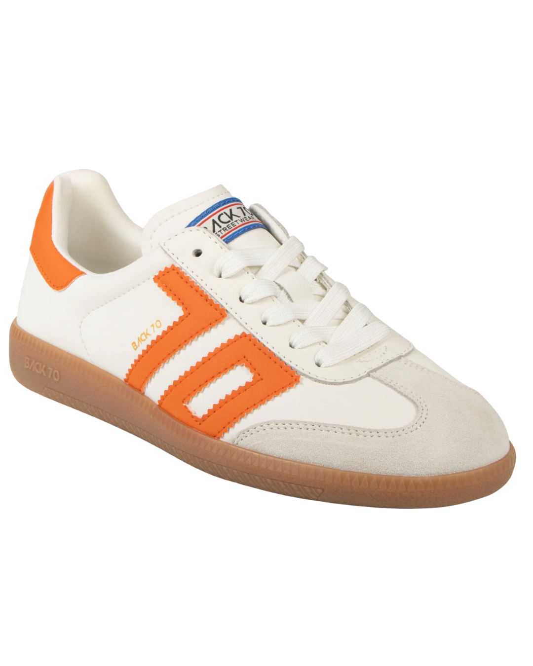 Back 70 Cloud Sneakers White/Orange for Women – Southerngirlchic