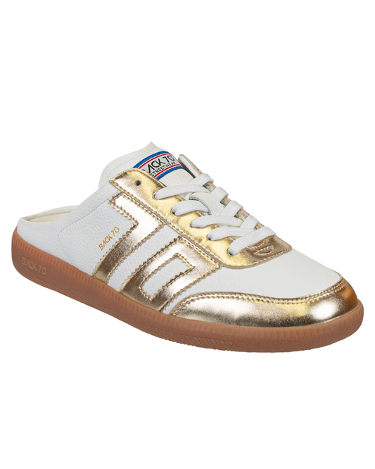 Back 70 EASTER Backless Sneakers Metallic