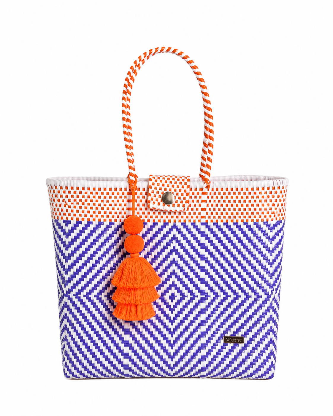 Valerosa Orange, Purple, and White SC Sport Hombro