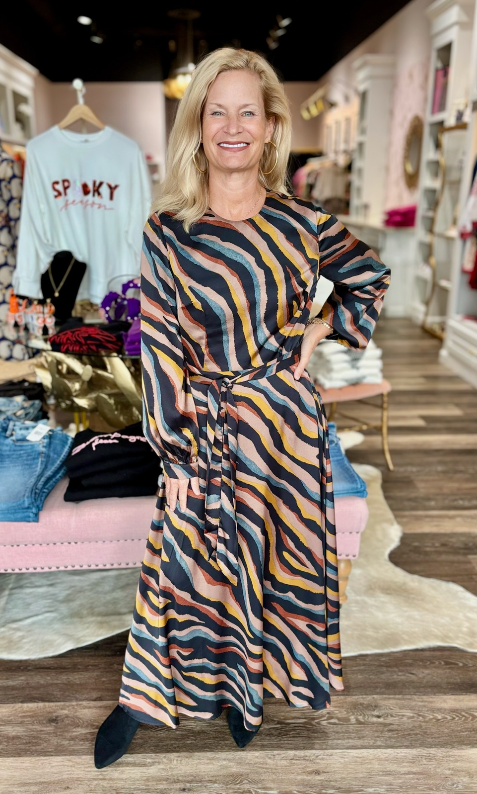 Zephir Long Dress Multi