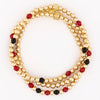 Lidia Stack Bracelets Garnet and Black